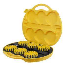 Set di 6 lampeggianti gialli SPIRALATI